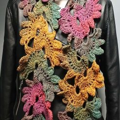 Crochet Flower Scarf 1 Crochet Flower Scarf 1