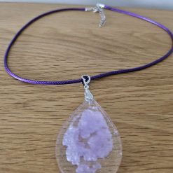 Handmade Resin Teardrop Pendant