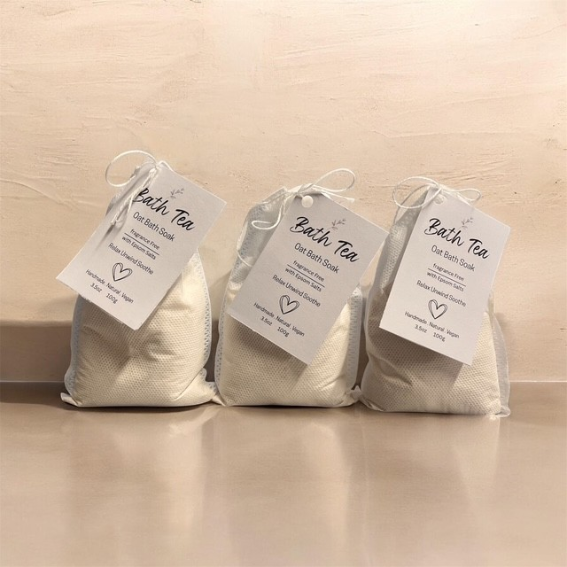 Bath Tea, Goat Milk & Oat, Fragrance free, No Botanicals Bath Tea, Goat Milk & Oat, Fragrance free, No Botanicals