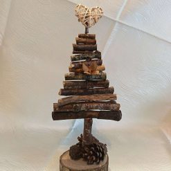 Handmade Cornish Wooden Trees - 30cm no lights