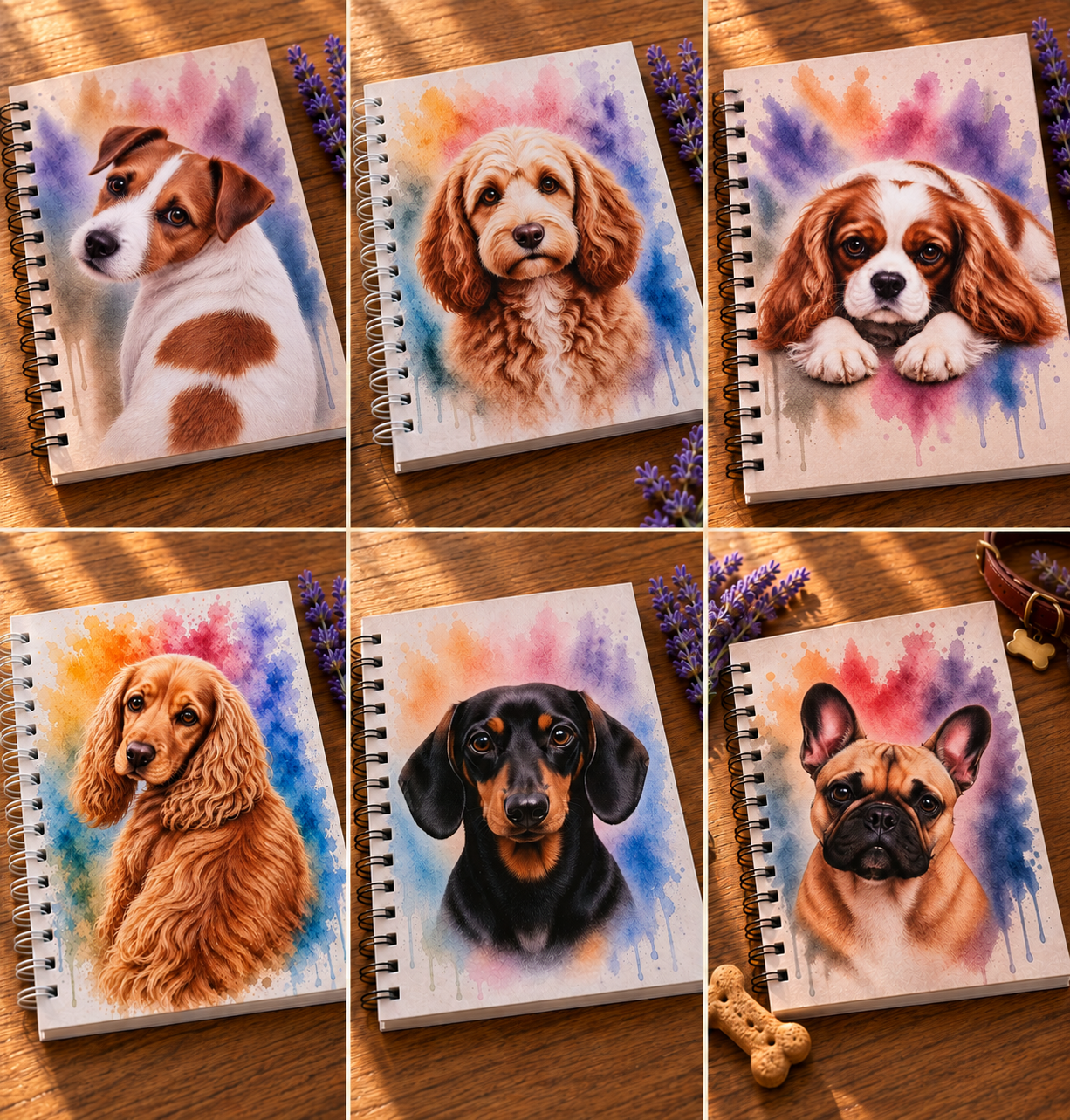 Dashing Dogs – Small & Mighty Collection | Handmade Notebooks Dashing Dogs – Small & Mighty Collection | Handmade Notebooks