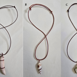 Copper Wrapped Shell Pendant/Necklace -Indiv.priced 1 Copper Wrapped Shell Pendant/Necklace -Indiv.priced 1