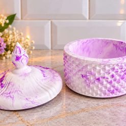 Eco resin trinket dish