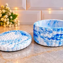 Eco resin trinket dish
