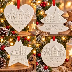Large hanging Christmas decorations