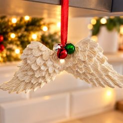 Angel wings hanging decoration