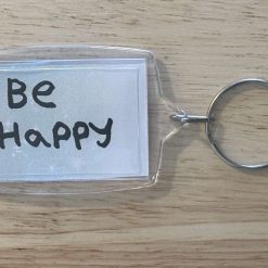 Personalised Quote Keepsake keyring, custom picture gift, birthday gift, stocking filler, seasonal gift, Christmas gift
