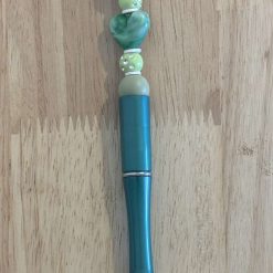 Personalised beaded pen. Stocking filler, birthday gift for her / him, stationary lover gift