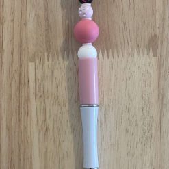 Personalised 2-tone beaded pen, stationary gift, gifts for her, seasonal gift, birthday gift