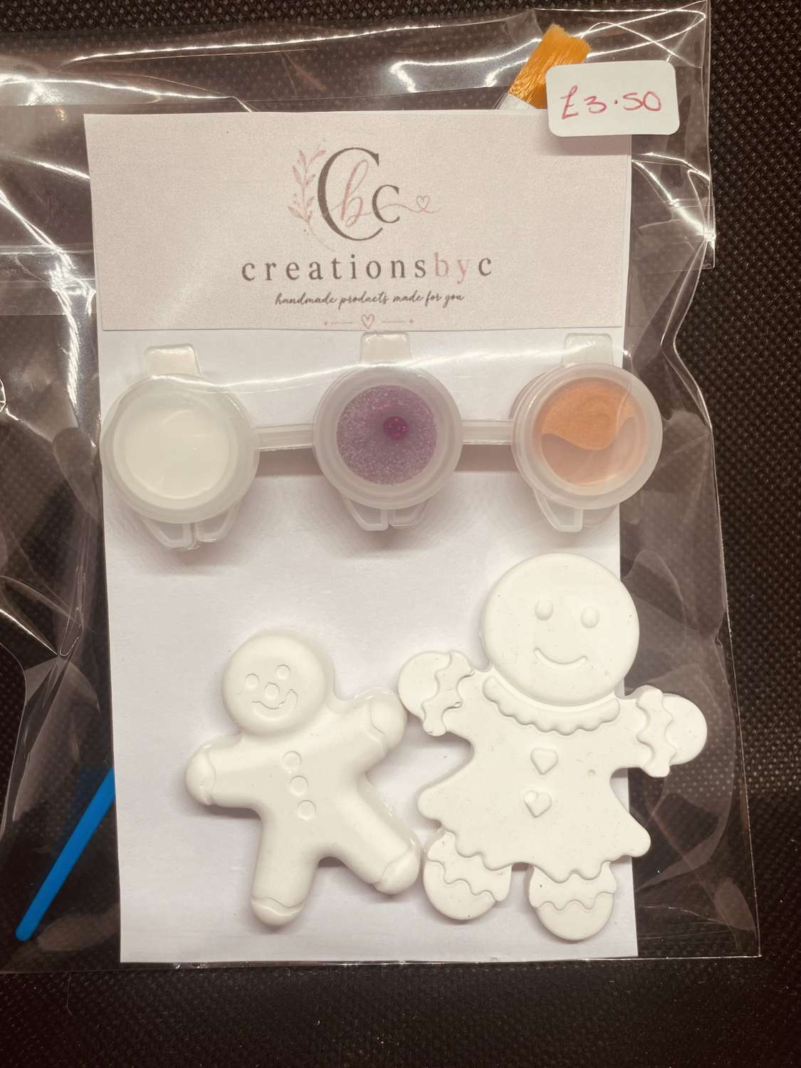 Paint your own plaster ginger breads Paint your own plaster ginger breads