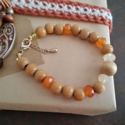 handmade beaded bracelet