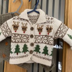 Christmas Rudolph cardigan