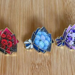 Bouquet of flowers pins
