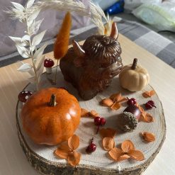 🐮 HIGHLAND COW — AUTUMNAL DISPLAY PIECE ✨ 6 🐮 HIGHLAND COW — AUTUMNAL DISPLAY PIECE ✨ 6