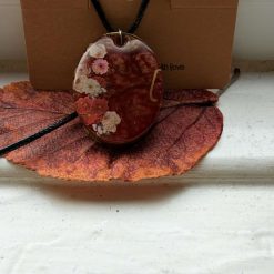 Handmade resin red pendant 2 Handmade resin red pendant 2