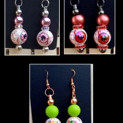 Eyeball Earrings (Pierced)