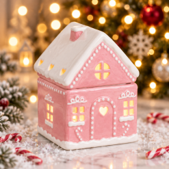 Candy Pink Gingerbread House Wax Melt/Oil Burner