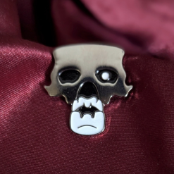 Silver Papa V Perpetua 1" Enamel Pin
