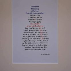 Christmas Shaped Poems
