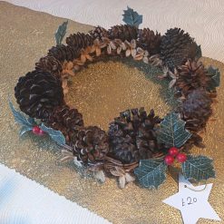 Handmade Cornish Wooden Trees - 36cm No lights