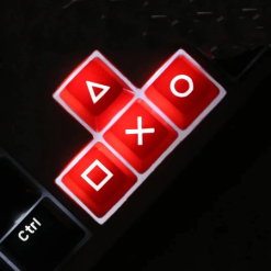 PlayStation Squid Game ABS Direction Arrows Keys Keycaps for Keyboard gaming gamer PS PS1 PS2 PS4 PS5 controller 4 PlayStation Squid Game ABS Direction Arrows Keys Keycaps for Keyboard gaming gamer PS PS1 PS2 PS4 PS5 controller 4
