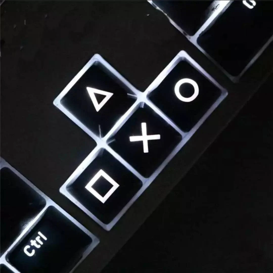 PlayStation Squid Game ABS Direction Arrows Keys Keycaps for Keyboard gaming gamer PS PS1 PS2 PS4 PS5 controller PlayStation Squid Game ABS Direction Arrows Keys Keycaps for Keyboard gaming gamer PS PS1 PS2 PS4 PS5 controller