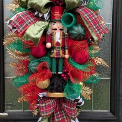 Bespoke XL Nutcracker Wreath