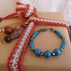 handmade beaded bracelet