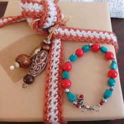 handmade beaded bracelet