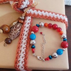 handmade beaded bracelet